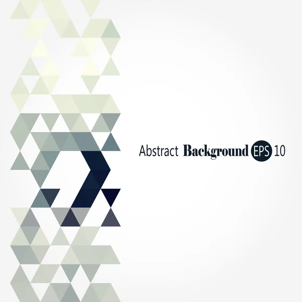 Üçgenler ile korku veren soyut geometrik arka plan