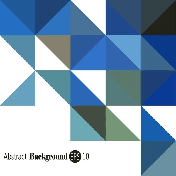 Patrón abstracto colorido - Triángulo y patrón cuadrado diferentes colores Vector de stock