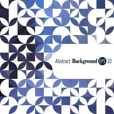 Soyut geometrik dikişsiz desen