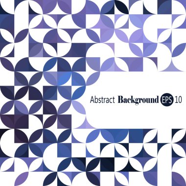 Soyut geometrik dikişsiz desen