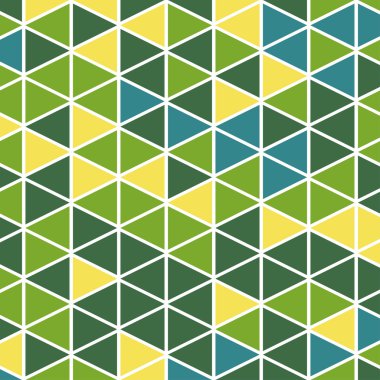 Renkli üçgenler ile serin soyut geometrik arka plan