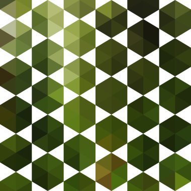 Soyut şekil altıgenler ve üçgen geometrik arka plan