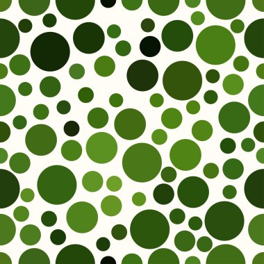 Yuvarlak sorunsuz şekil desen daireler ile