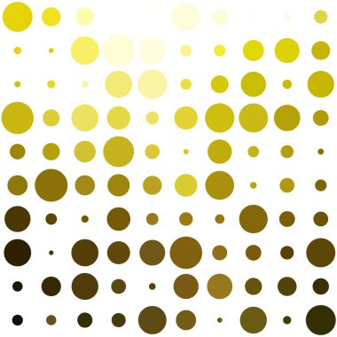 Renkli daireler ile harika dod desen