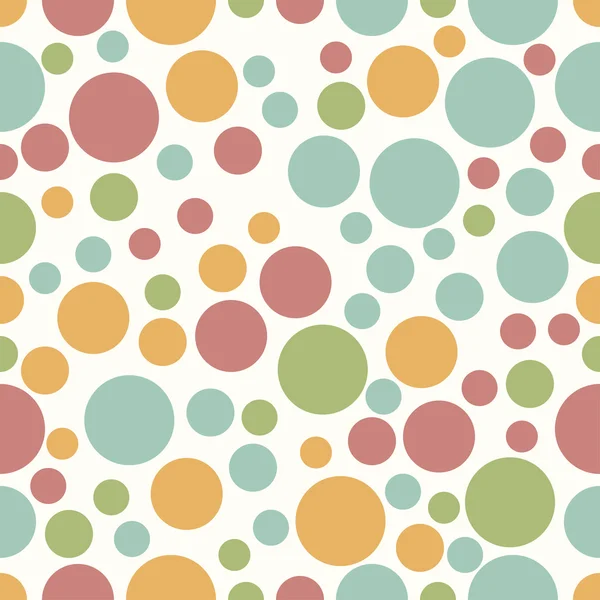 Yuvarlak sorunsuz şekil desen daireler ile