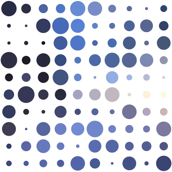 Awesome dod patroon met kleurrijke cirkels — Stockvector