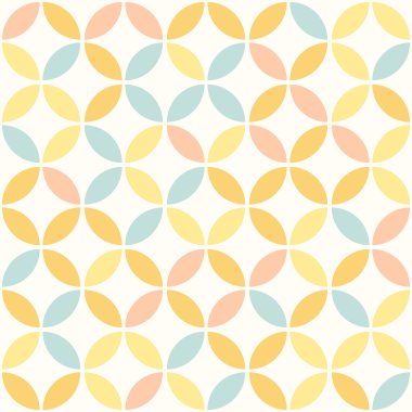 Daireler ile harika şekli arka plan