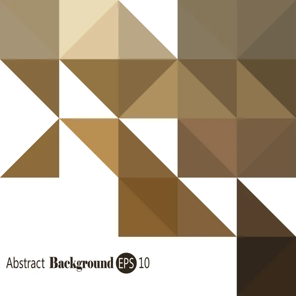 Patrón abstracto - Triángulo y patrón cuadrado en colores — Archivo Imágenes Vectoriales