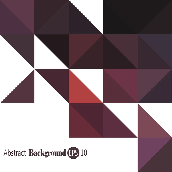 Patrón abstracto - Triángulo y patrón cuadrado en colores Vectores de stock libres de derechos