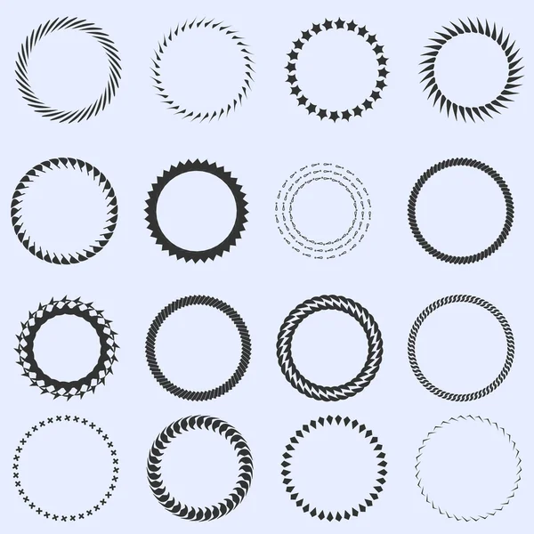 Circle frames — Stock Vector