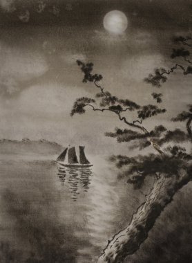 Pine Dağı ve bulutlar