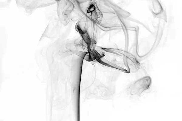 Smoke on a white background — Stock Photo, Image