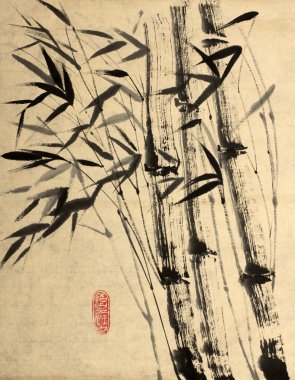 Bambu özgün çizim