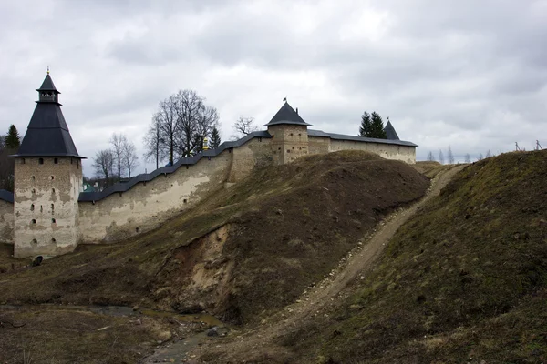 Ancient monastery walls — Stock Photo, Image