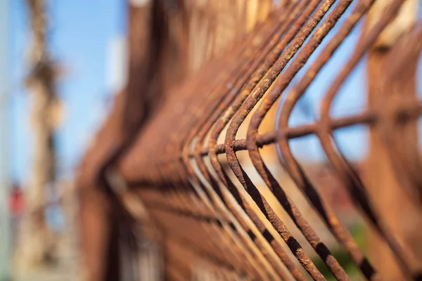 Limanda paslı bir çit var.