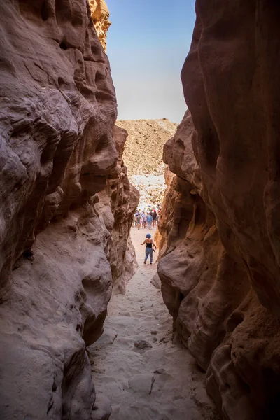 Kırmızı Kanyon 'da bir insan