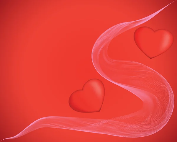 Soyut kalp arkaplanı