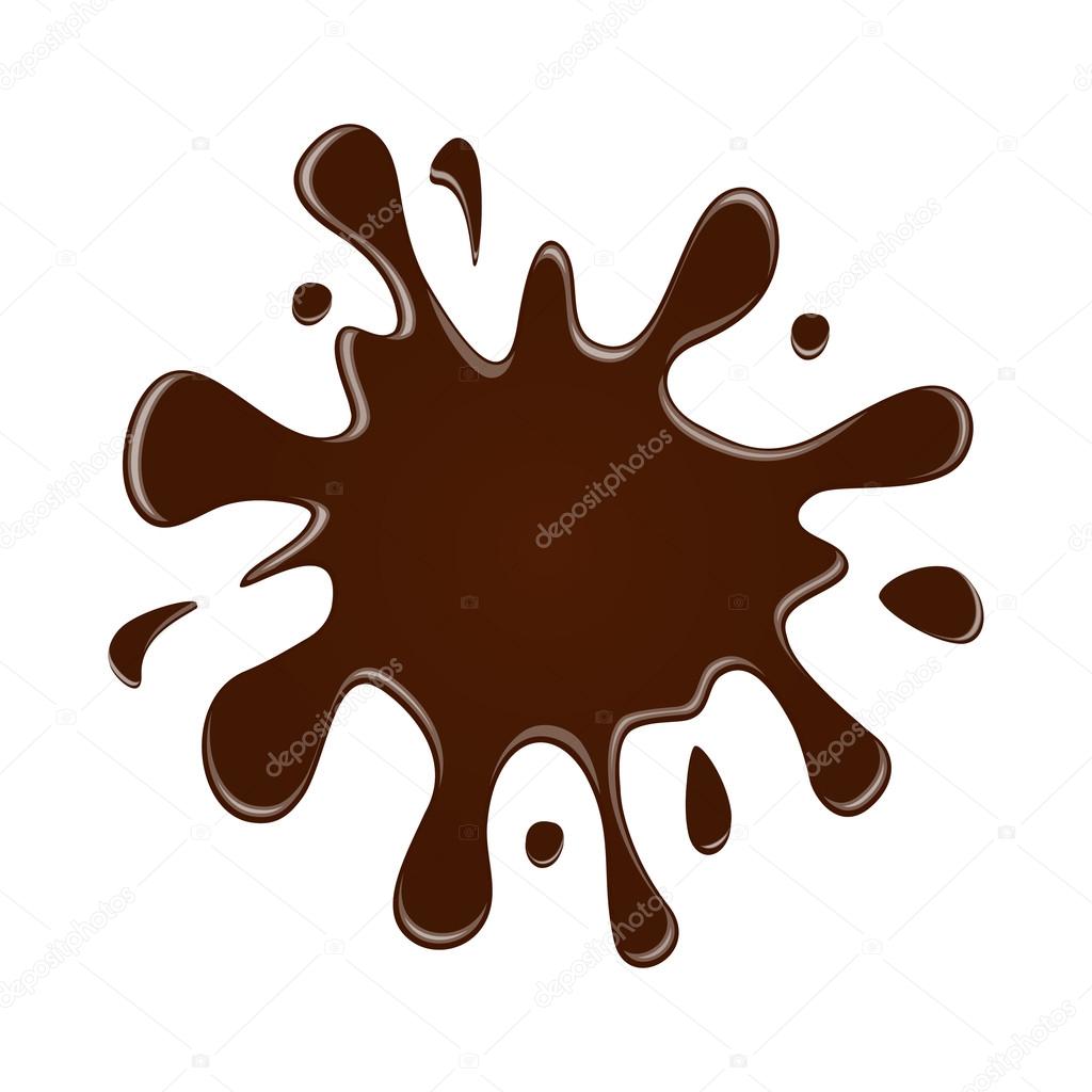 Vector Chocolate Splash -Illustration.