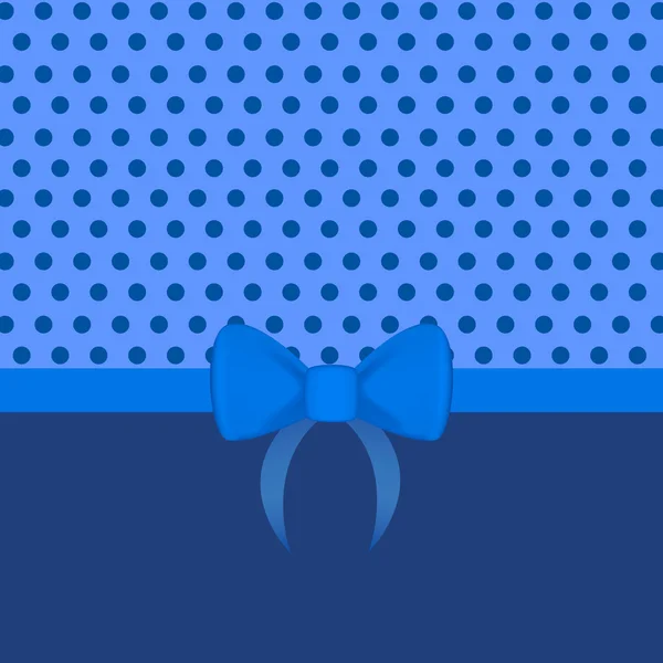 Yay - illüstrasyon ile sevimli polka dot arka plan.