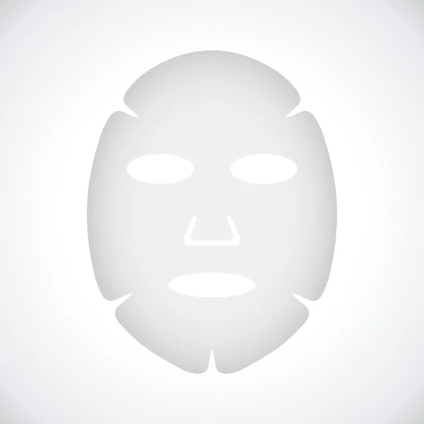 Yüz maskesi - illüstrasyon.