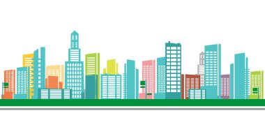 Panorama kasabası - kroki çizim