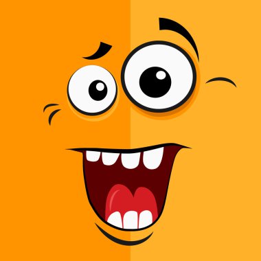 Çizgi film ifade canavar