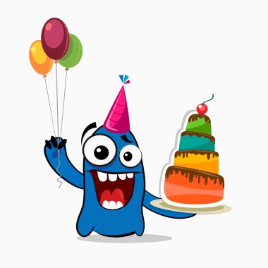 büyük doğum günü canavar.