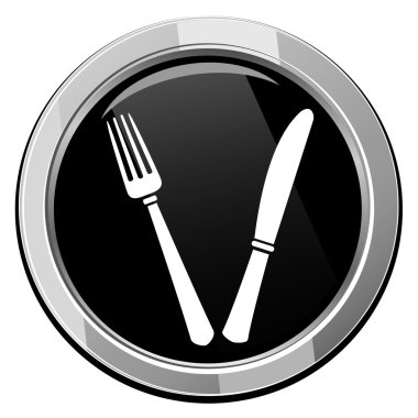 çatal ve bıçak simgesi