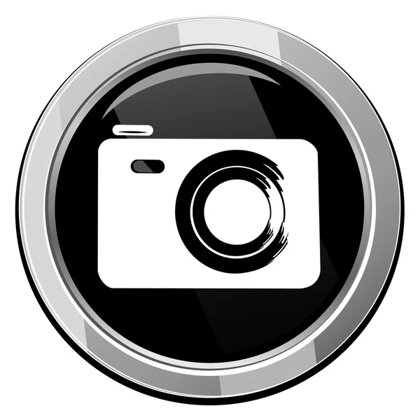 Icono de cámara fotográfica — Vector de stock