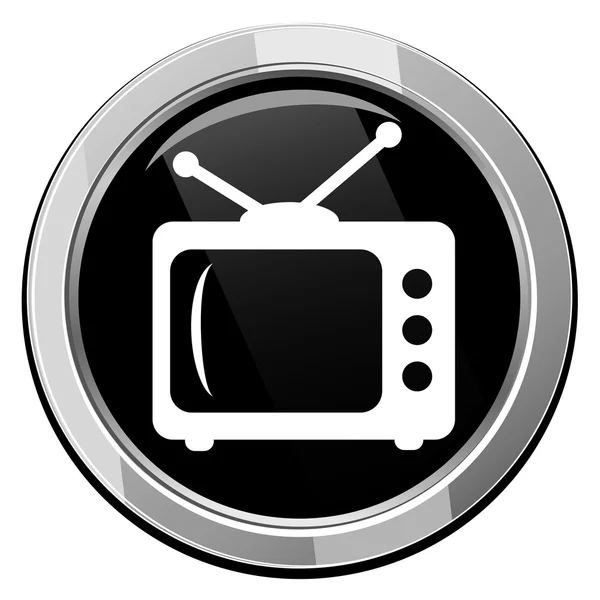 Icono del vector de TV — Archivo Imágenes Vectoriales