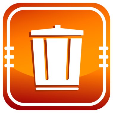 Renkli geri dönüşüm çöp kutusu