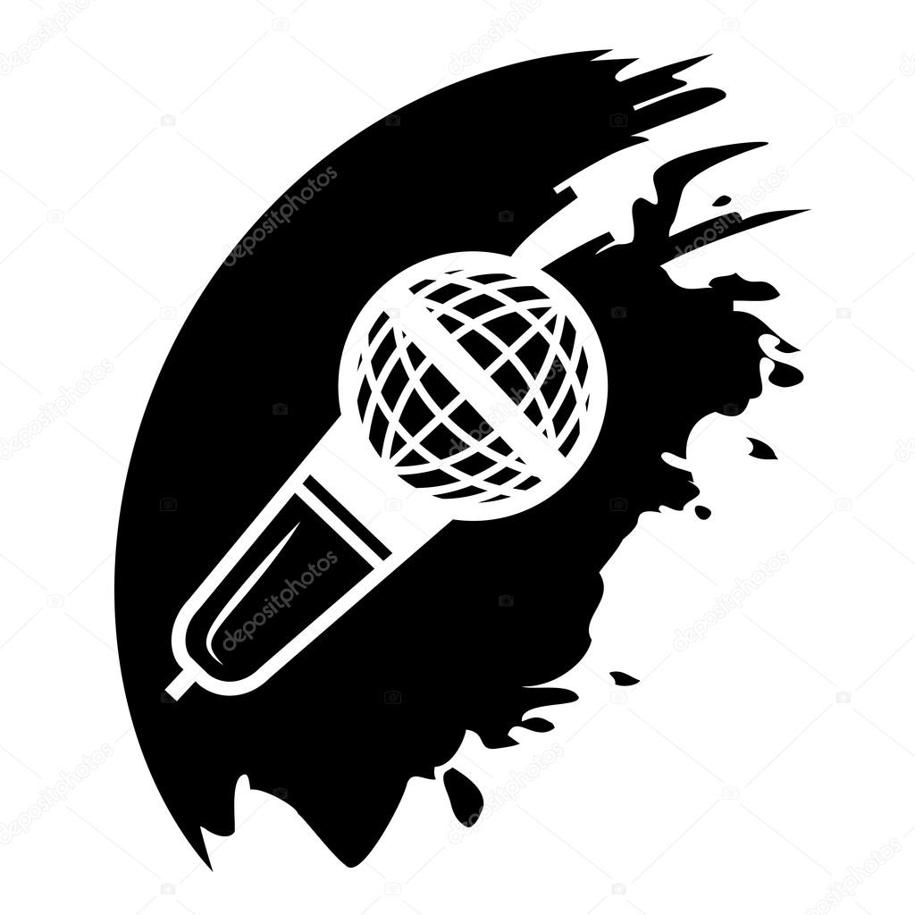 Microphone Vector icon isolated