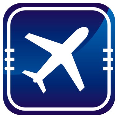 Uçak - mavi kutsal kişilerin resmi