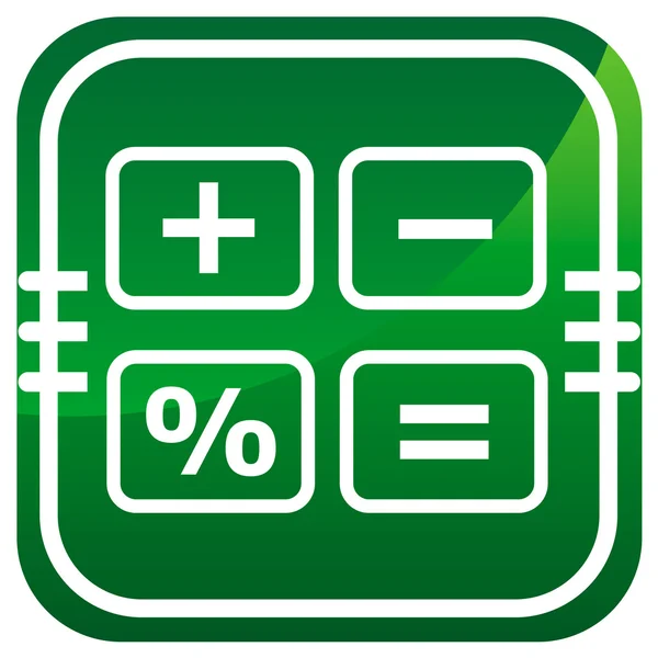 Calculadora caja registradora — Vector de stock