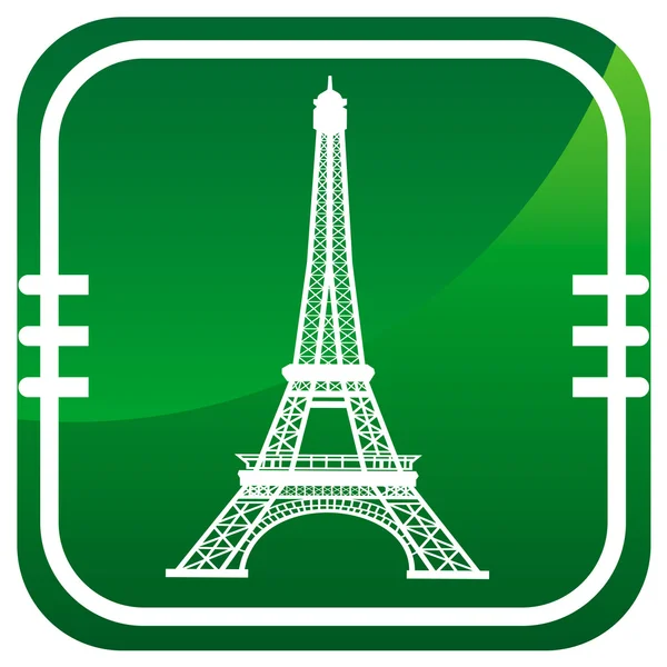 Wieża Eiffla w Paryżu — Wektor stockowy