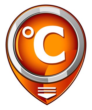 Celsius turuncu işaretçi