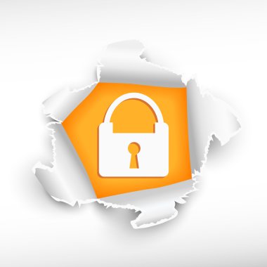 Kilit ve atılım kağıt delik 