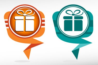 Hediye kutusu - işaretçi, set