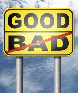 good or bad clipart