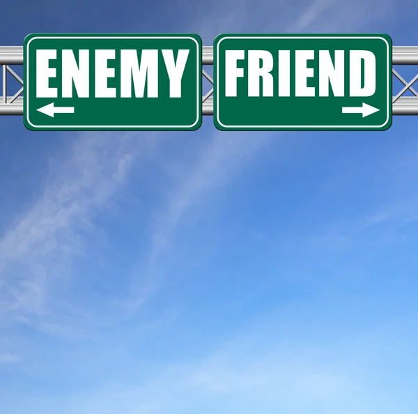 Meilleurs amis ou pire ennemi — Photo