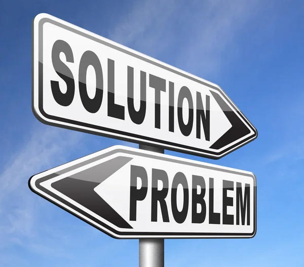 Finding solution for problems — Stock Photo, Image