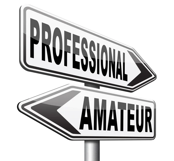 Professionnel ou amateur — Photo