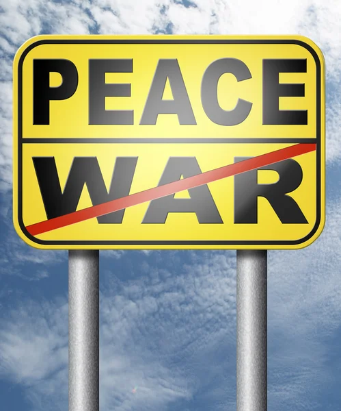 War peace conflict zone — Stock Photo, Image