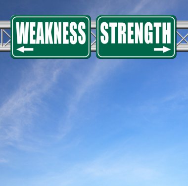 gücü zayıflık bir seçeneği seçin