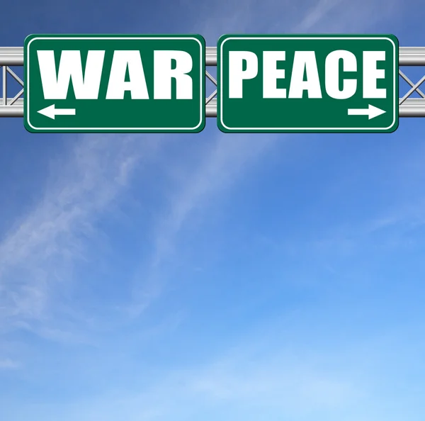 War peace conflict zone — Stock Photo, Image