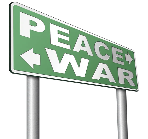 Guerra pace zona di conflitto — Foto Stock