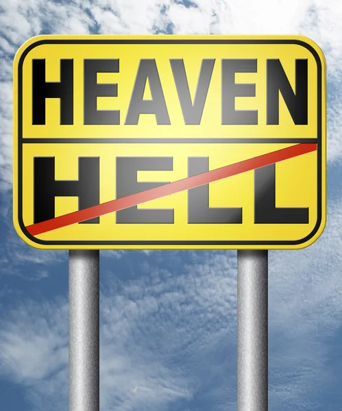 Heaven or Hell — Stock Photo, Image