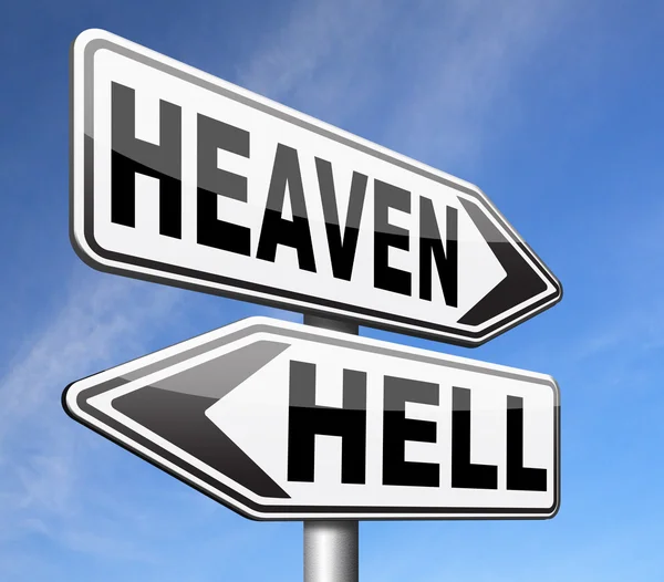 Cielo o infierno —  Fotos de Stock