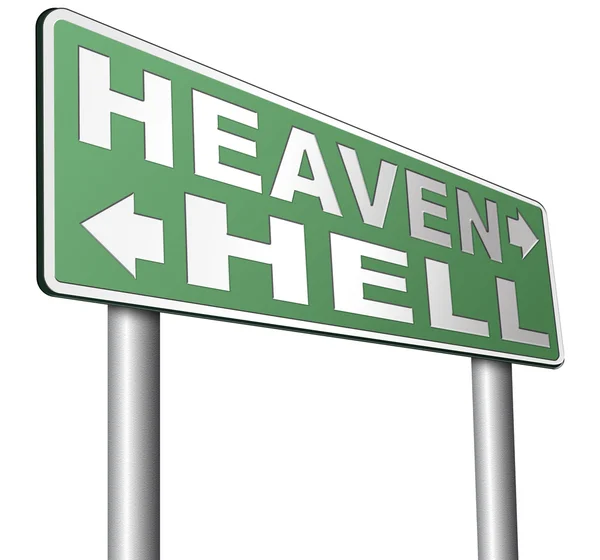 Heaven or Hell — Stock Photo, Image