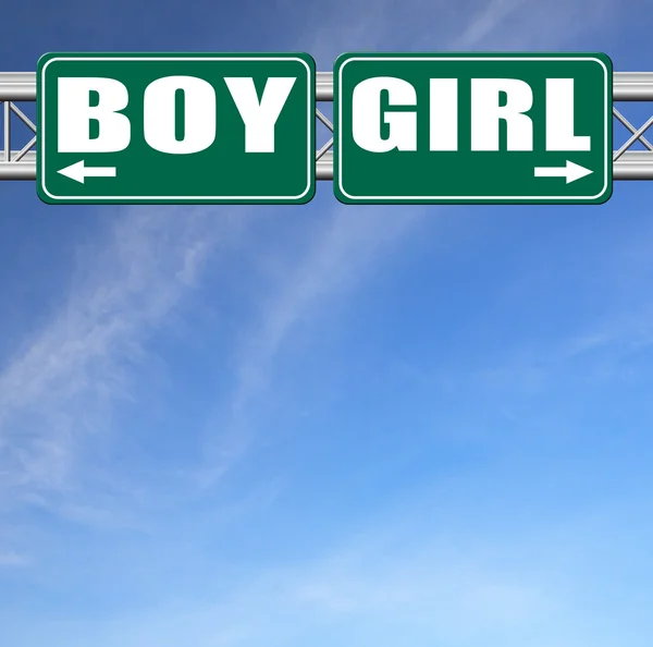 소년 또는 소녀 — 스톡 사진
